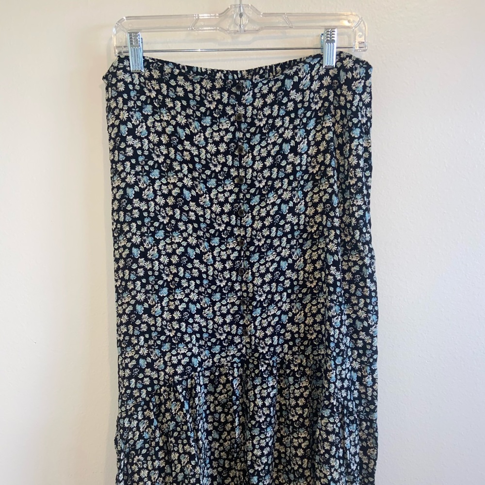 Wild Fable button down midi skirt